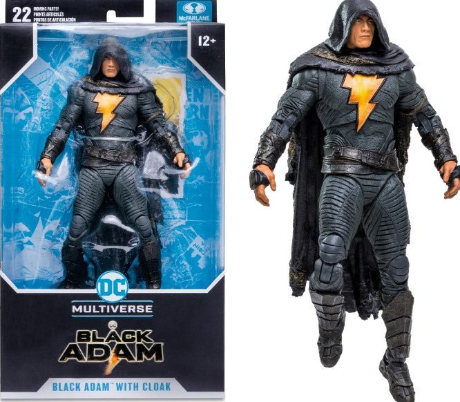 DC Multiverse Black Adam with Cloak 7in TMP - 15261 - Colorland Toys