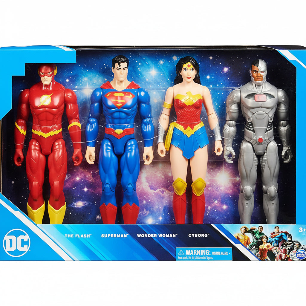 DC Universe Basic Figure 12inch 4 - pack 6063843 - Colorland Toys