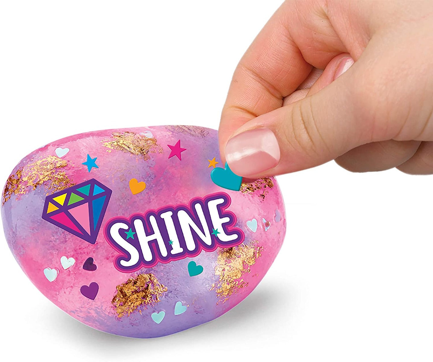 CraZart Shimmer And Sparkle Rock Art 65520 - Colorland Toys