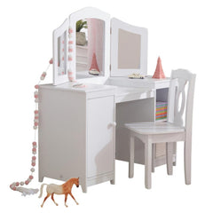 Deluxe Vanity Table & Chair - Colorland Toys