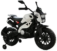 Megastar Ride On Motorbike White S01 - Colorland Toys