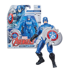 Marvel Avengers Mech Strike 6-inch Scale Figure Captain America F1664 - Colorland Toys