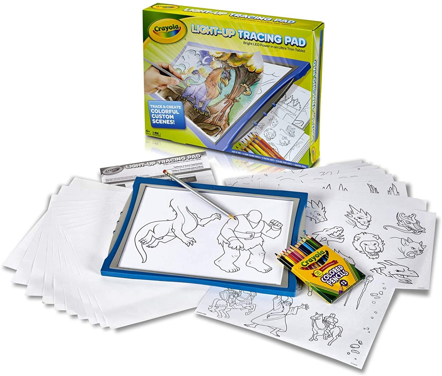 Crayola Light Up Tracing Pad Boys 04-0136 - Colorland Toys