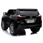 Lexus Licensed 570 Luxury Electric Ride On Car Black LX570 - Colorland Toys