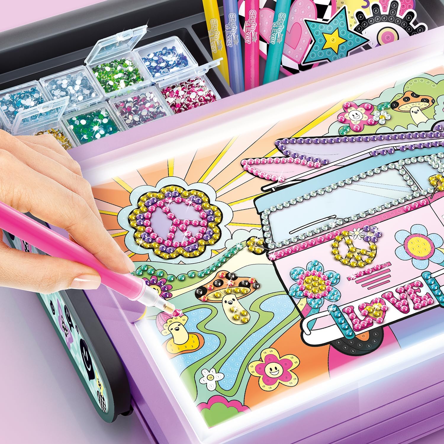 Diamond Art 3 In 1 LED Case OFG300 - Colorland Toys