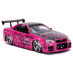 Dickie Hello Kitty 2002 Nissan Skyline 1:24 253245003 - Colorland Toys