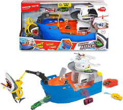 Dickie Light and Sound Summer Shark Attack Boat Playset 203779001 - Colorland Toys