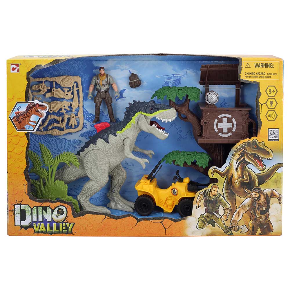 Dino Valley Mega Roar Treehouse Assault Playset 542136 - Colorland Toys