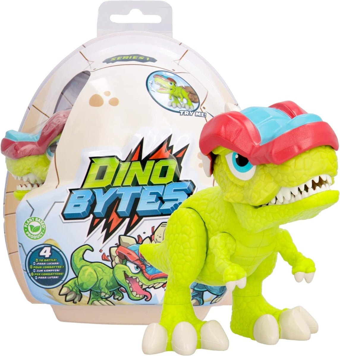 Dinobytes Battle Dino - Green 910119 - Colorland Toys