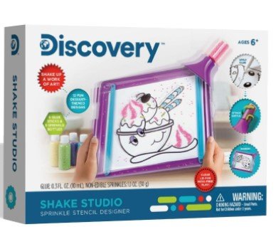 Discovery Art Board Shake and Sprinkle 1306006331 - Colorland Toys