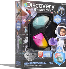 Discovery Mindblown - Gemstone Unearthed Mini Excavation Kit - Colorland Toys