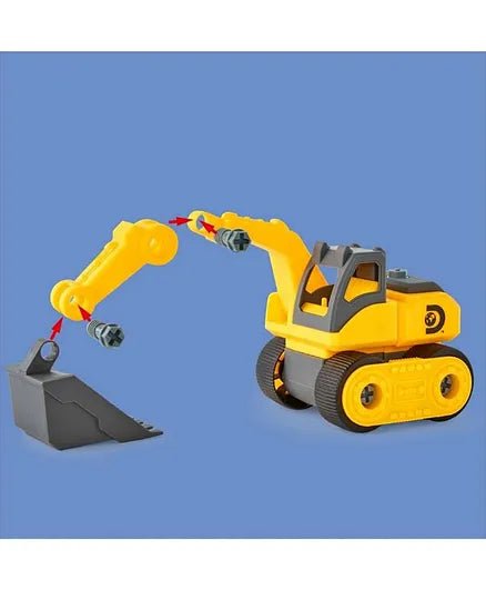 Discovery Toy Diy Construction Set Excavator 27 - Pcs 1423021680 - Colorland Toys