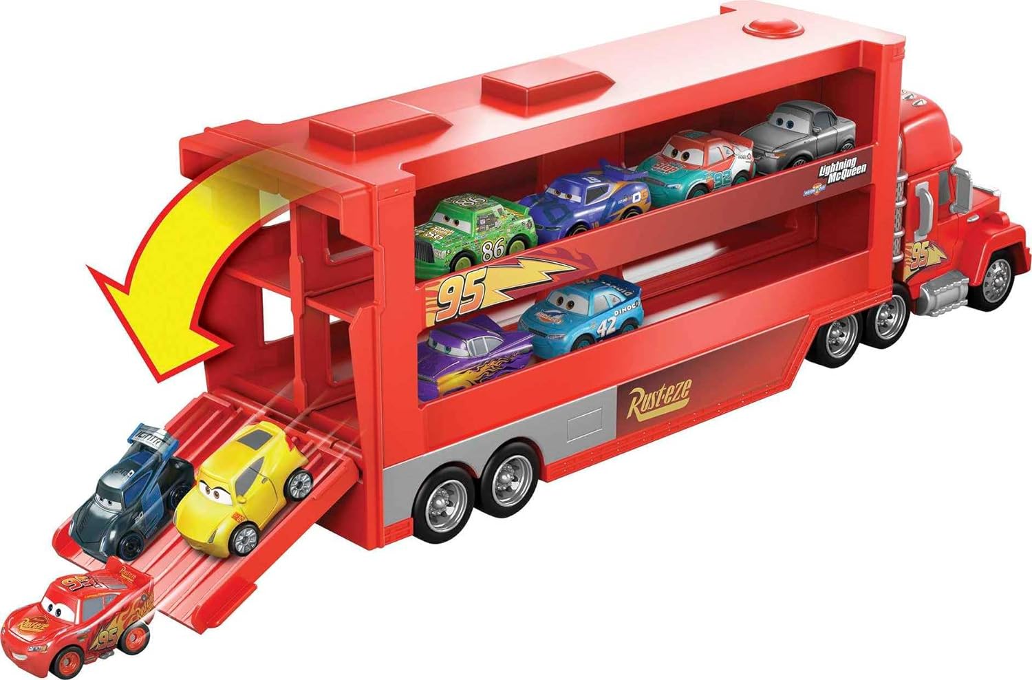 Disney Cars Mini Racers Mack Hauler GNW34 - Colorland Toys