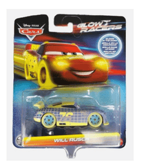Disney Cars Pixar Glow Racers Will Rusch HVF08 - Colorland Toys