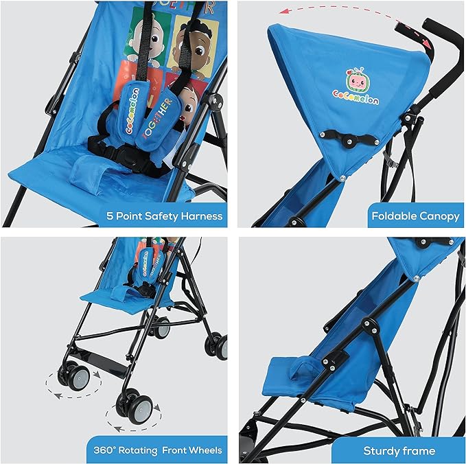 Disney Cocomelon Buggy Stroller B801FT - Colorland Toys