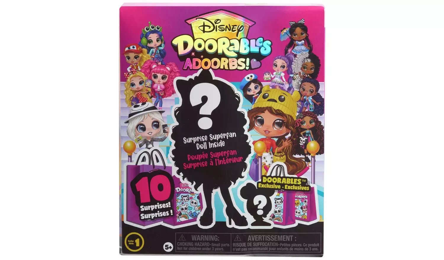 Disney Doorables Adoorbs Doll Asst Series - 1 45801 - Colorland Toys