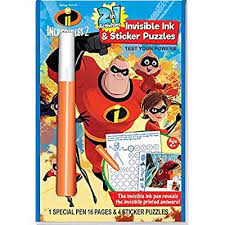 Disney Incredibles Magic Pen Painting Book INCR148 - Colorland Toys