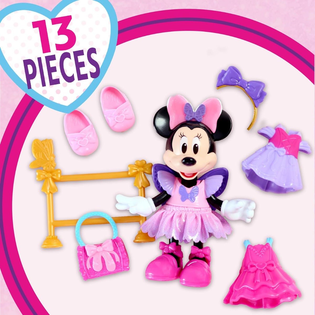 Disney Junior Minnie Mouse Fabulous Fashion Doll - Ballerina JP - 88198 - Colorland Toys