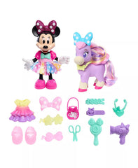 Disney Junior Minnie Mouse Groom & Glam Pony Set 88239 - Colorland Toys