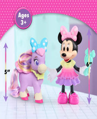 Disney Junior Minnie Mouse Groom & Glam Pony Set 88239 - Colorland Toys
