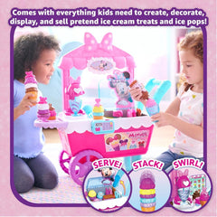 Disney Junior Minnie Mouse Sweets & Treats Ice Cream Cart JP - 88176 - Colorland Toys