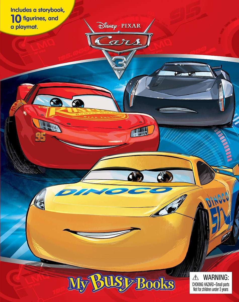 Disney Pixar Cars 3 My Busy Book 2764333986 - Colorland Toys