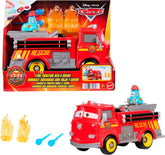 Disney Pixar Cars Radiator Springs Race & Rescue Fire Truck Red & Guido JFL54 - Colorland Toys