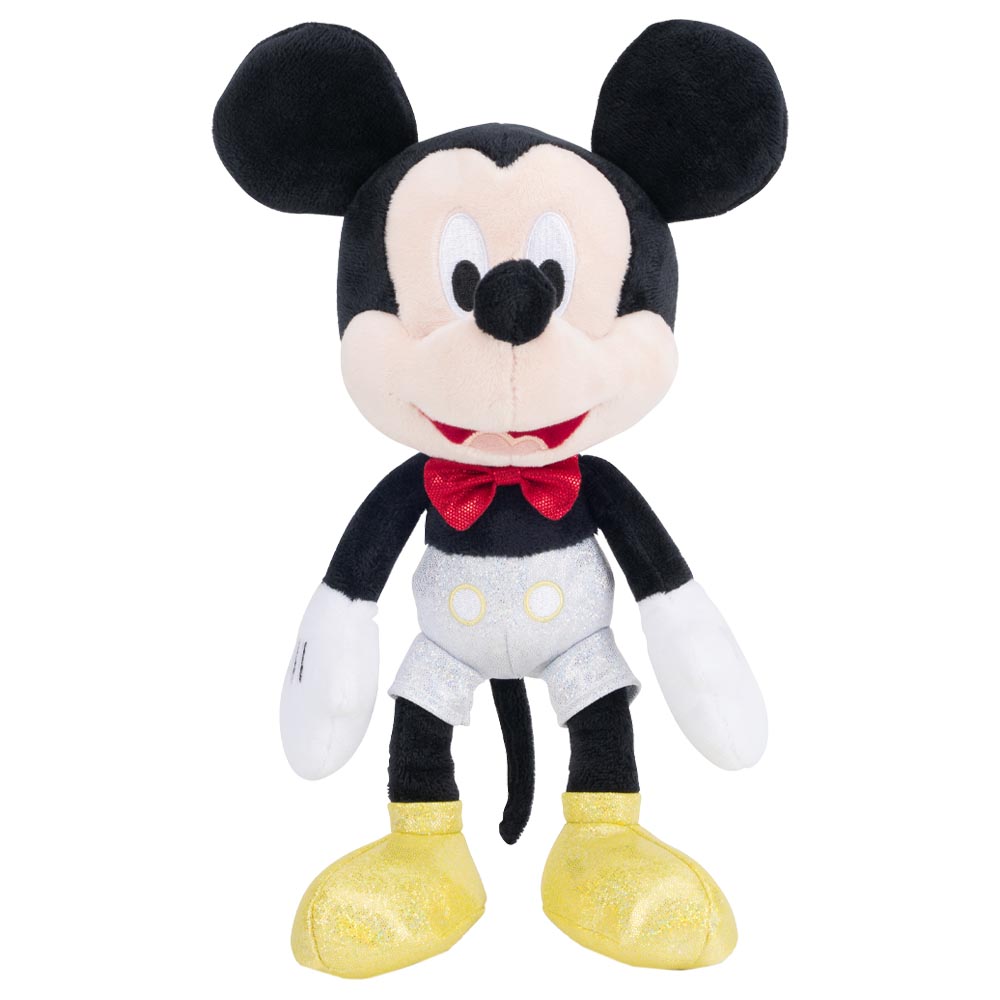 Disney Plush Sparkly Mickey 100th Anniversary Edition M 12inch PDP2200501 - Colorland Toys