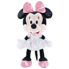 Disney Plush Sparkly Minnie 100th Anniversary Edition M 12inch PDP2200502 - Colorland Toys