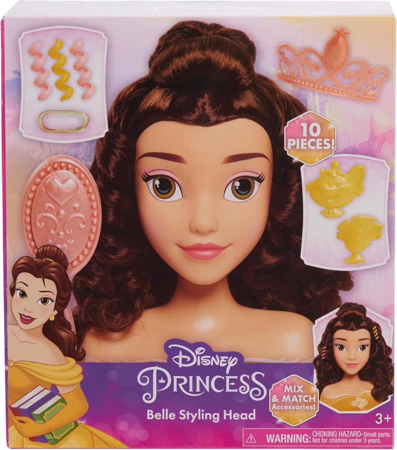 Disney Princess Basic Belle Styling Head JP-87379 - Colorland Toys