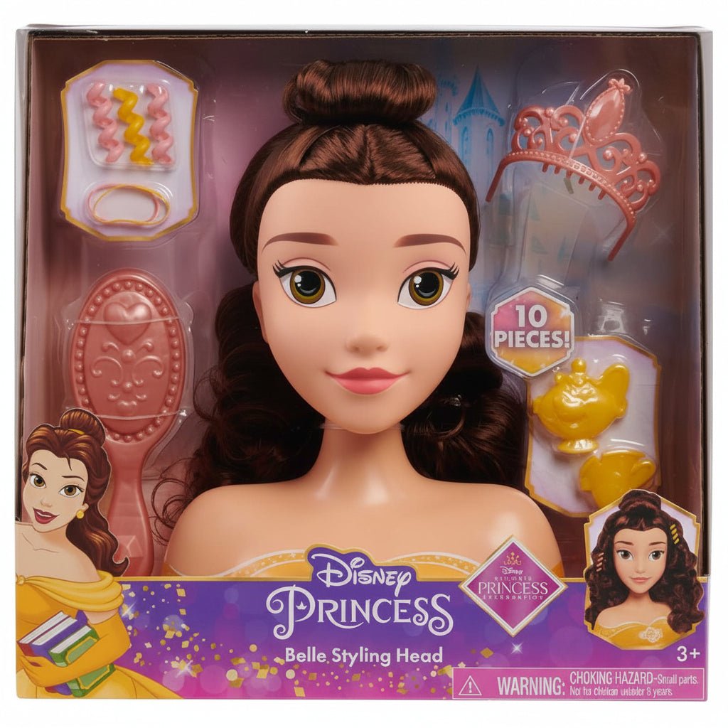 Disney Princess Basic Belle Styling Head JP-87379 - Colorland Toys