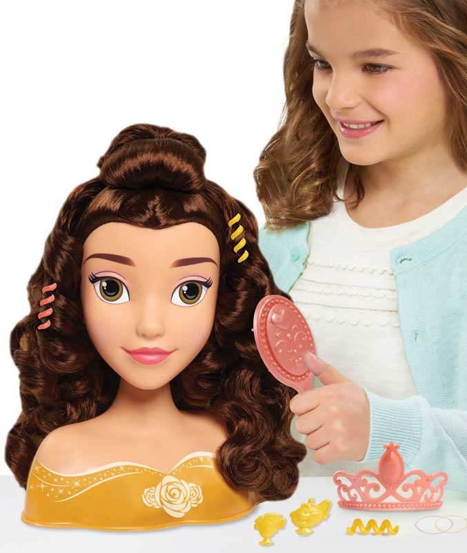 Disney Princess Basic Belle Styling Head JP-87379 - Colorland Toys