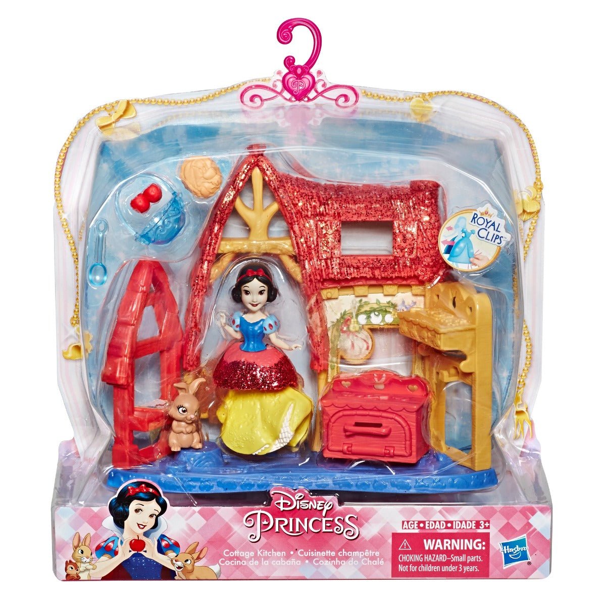 Disney Princess Cottage Kitchen and Snow White Doll E3052 - Colorland Toys