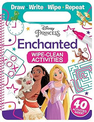 Disney Princess: Enchanted Wipe - Clean Activities - Colorland Toys
