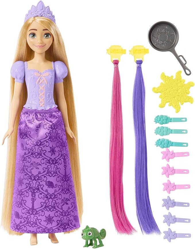 Disney Princess Fairy - tale Color Change Hair Doll - Rapunzel HLW18 - Colorland Toys