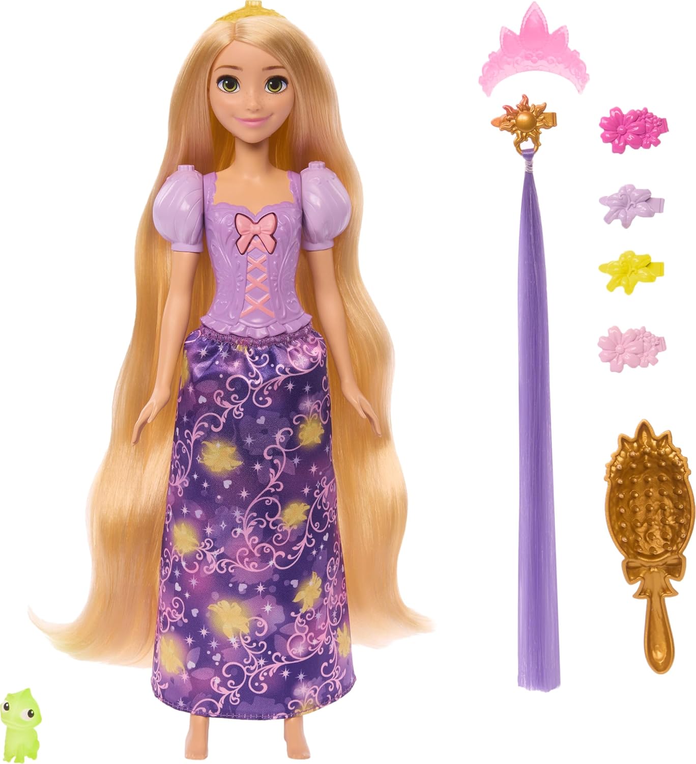 Disney Princess Light - Up Hair Rapunzel Fashion Doll JHL46 - Colorland Toys