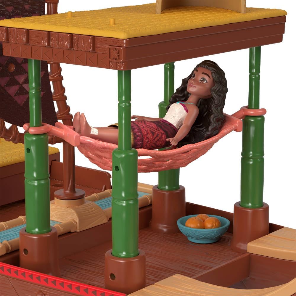 Disney Princess Moana Fashion Dolls-Transforming Boat JBT54 - Colorland Toys