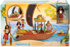 Disney Princess Moana Fashion Dolls-Transforming Boat JBT54 - Colorland Toys