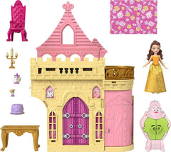 Disney Princess Small Doll with Playset - Belle's Castle HLW94/HLW92 - Colorland Toys