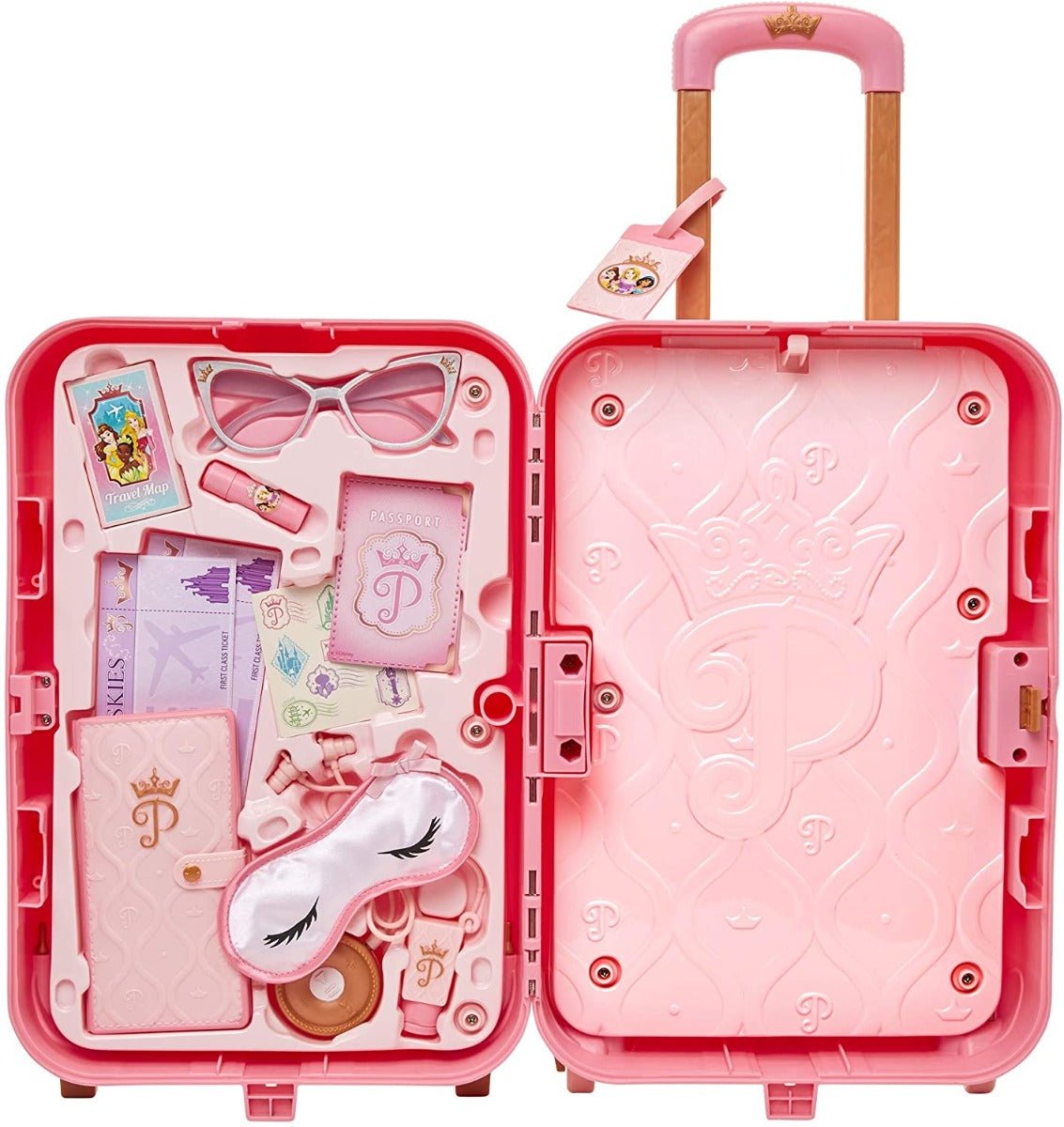 Disney Princess Style Collection Play Suitcase Travel Set 98872 - Colorland Toys