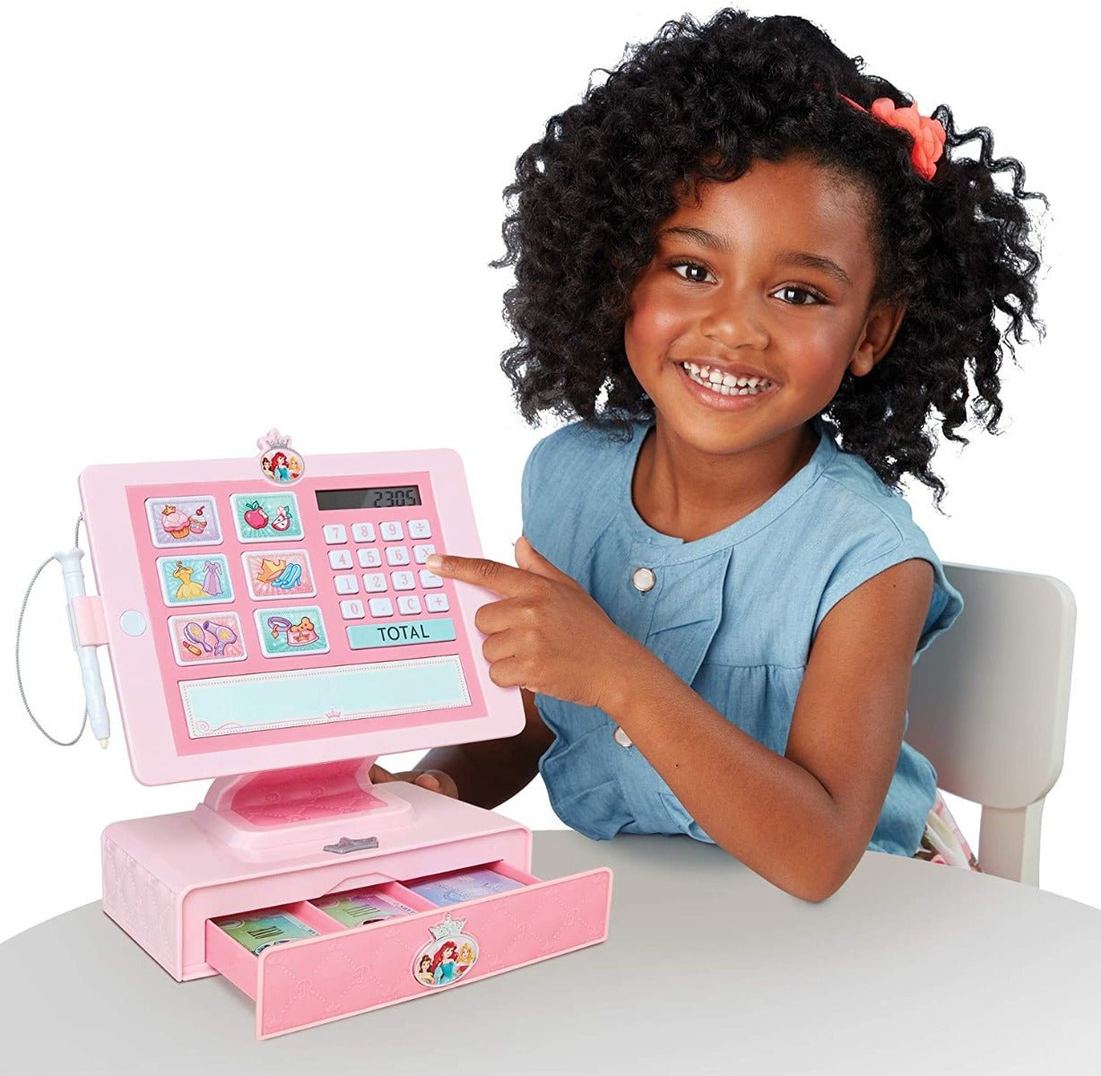 Disney Princess Style Collection Shop 'n Play Cash Register 95583 - Colorland Toys
