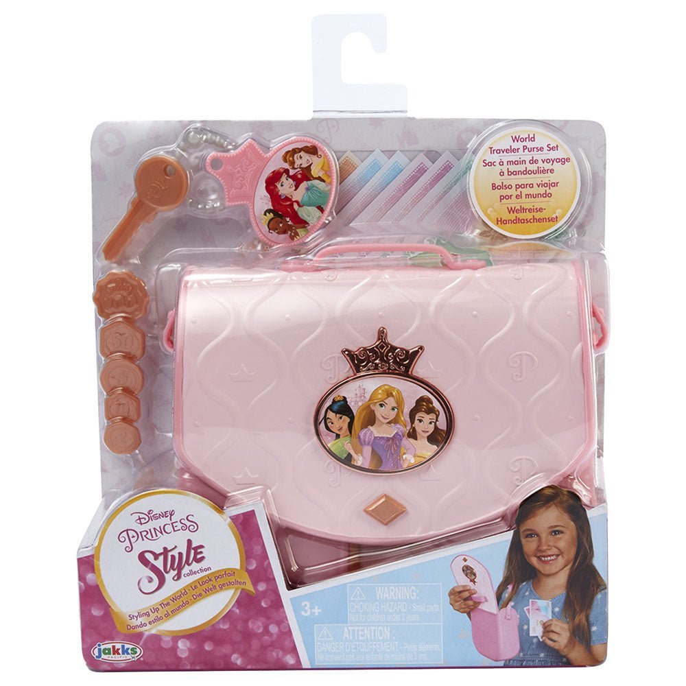Disney Princess Style Collection World Traveler Purse Set 210274 - Colorland Toys