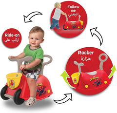 Disney Spiderman 3in1 Rocker & Ride 844202 - Colorland Toys