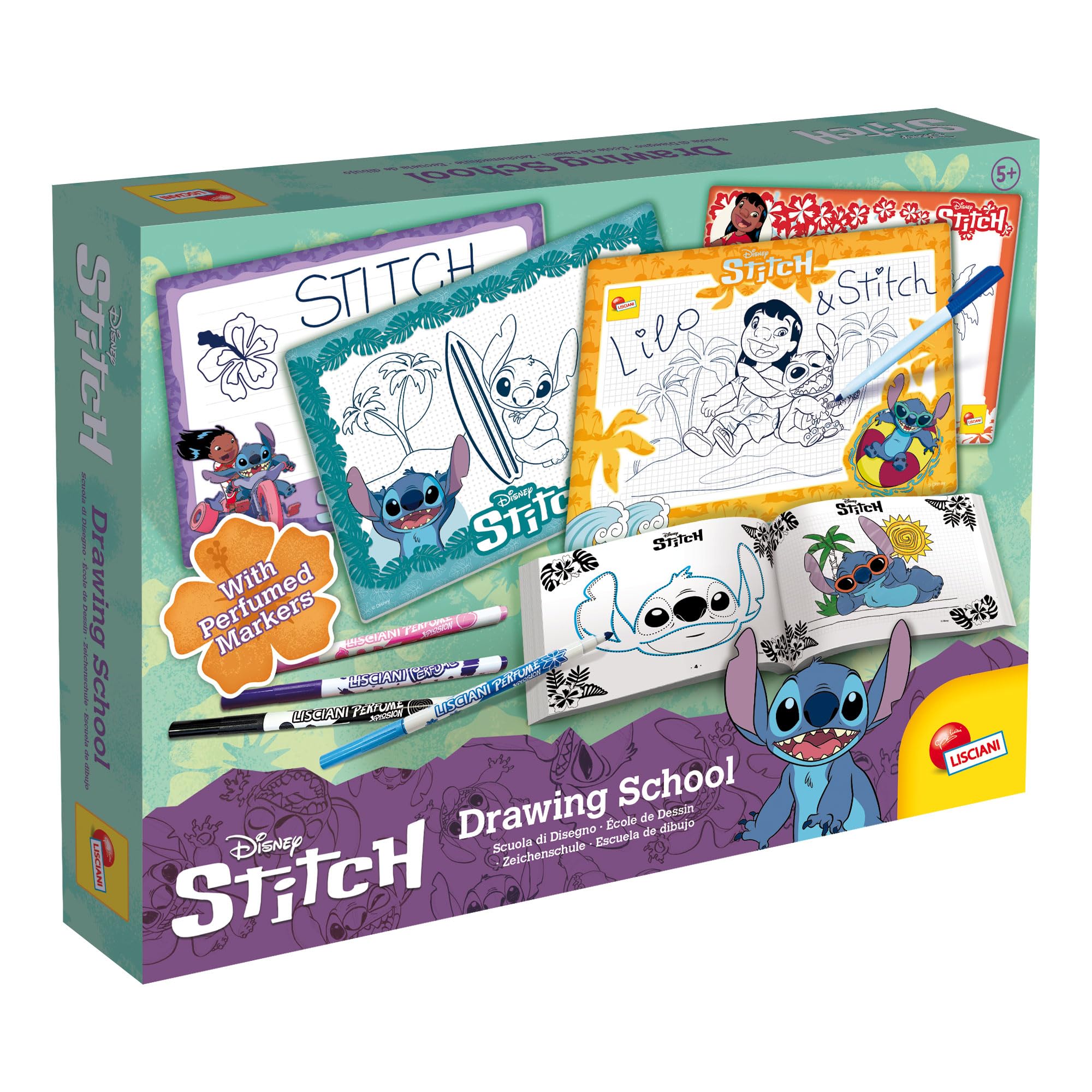 Disney Stitch Drawing School With Light Table 107582 - Colorland Toys