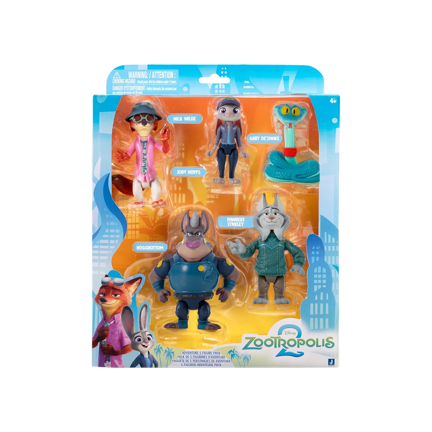Disney Zootropolis 2 Adventure Figure 3-Inch 5-Pack ZOTP0065 - Colorland Toys