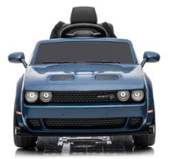 Dodge Challenger SRT Ride On Car 12V/2M, Blue - Colorland Toys