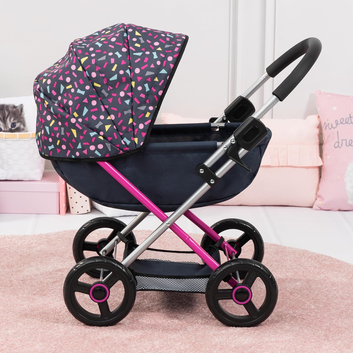 Dolls Pram Cosy 12717AA - Colorland Toys