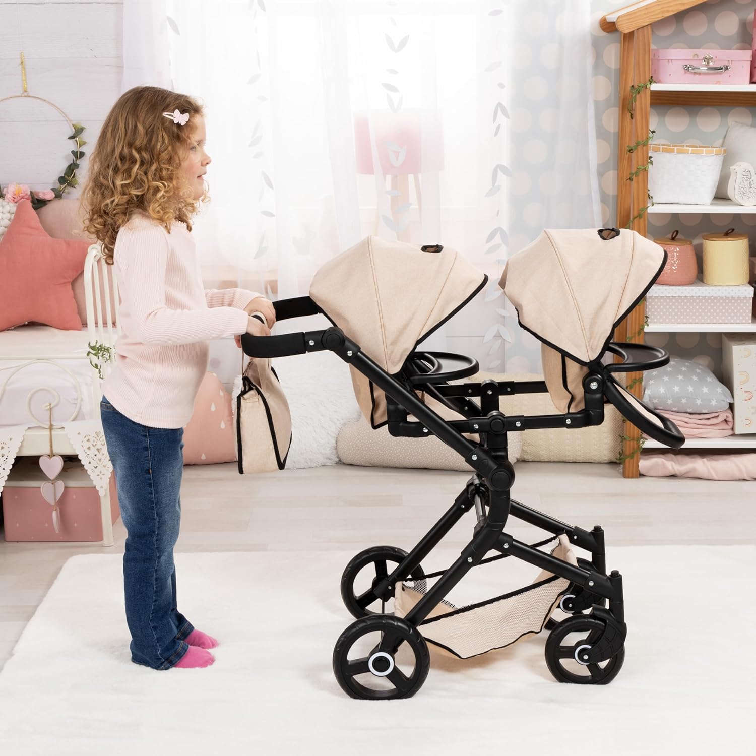 Dolls Pram Twin Neo 26275AA - Colorland Toys