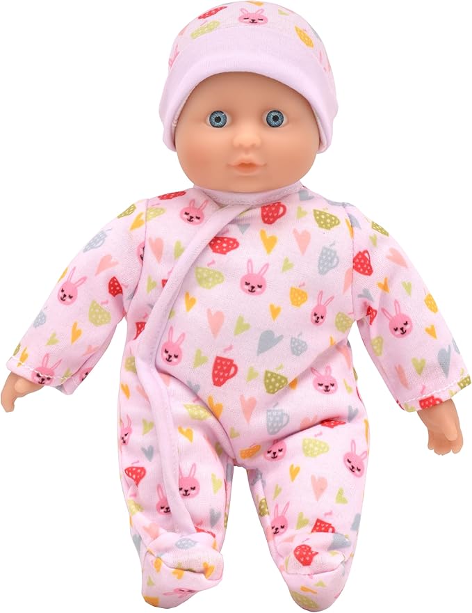 Dolls World Baby Grace 10inch Soft Doll Vinyl limbs And outfits 78006 - Colorland Toys