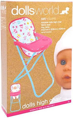 Dolls World Deluxe High Chair 8205 - Colorland Toys